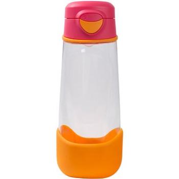 B.Box Sport láhev na pití 600 ml- růžová/ oranžová (9353965007111)