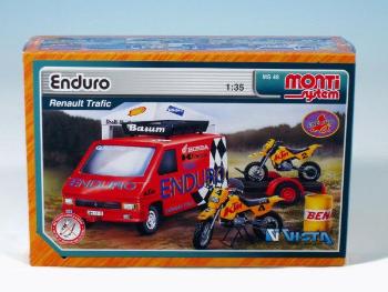 Monti Enduro Renault Trafic Stavebnice 1:3v krabici 22x15x6cm