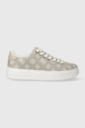 Sneakers boty Guess DENESA7 šedá barva, FLJDE7 FAL12