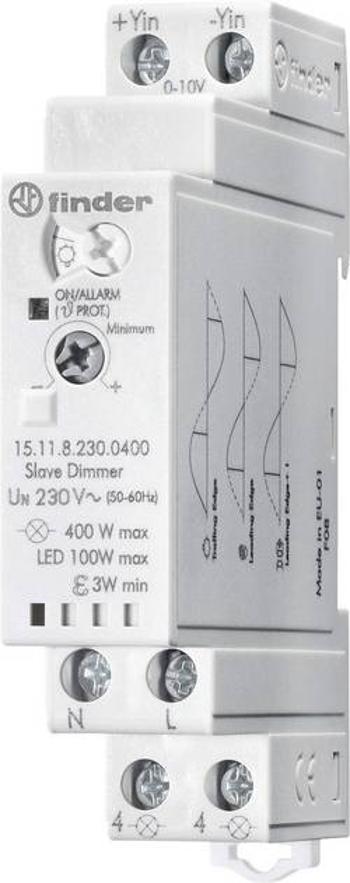 Stmívač na DIN lištu Finder 15.11.8.230.0400, 230 V/AC, 1 ks