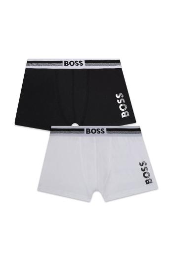 Dětské boxerky BOSS černá barva