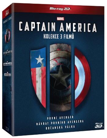 Captain America Trilogie - kolekce (2D+3D) (6xBLU-RAY)