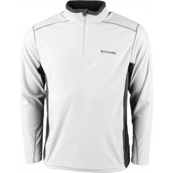 Columbia KLAMATH RANGE II HALF ZIP Pánská outdoorová mikina, šedá, velikost XL