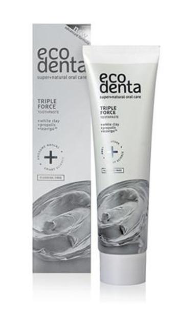 Ecodenta Zubní pasta s trojitým efektem s bílým jílem, propolisem a extraktem Teavigo (Triple Effect Toothpaste) 100 ml, 100ml