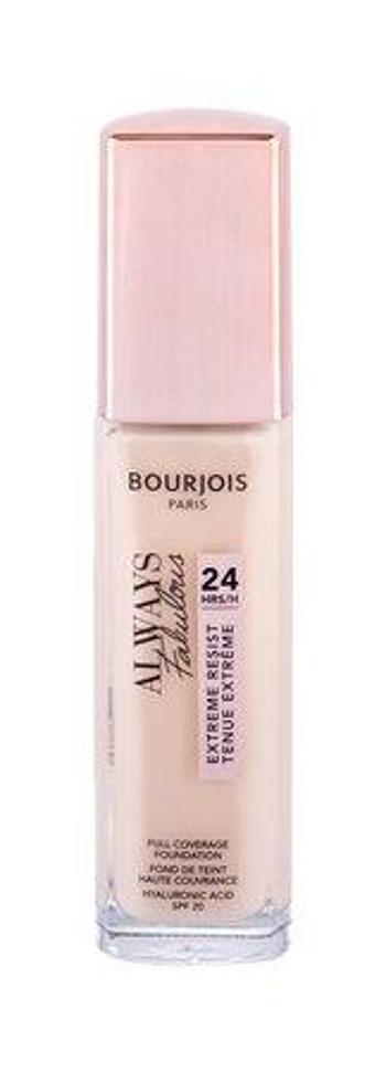 Bourjois Krycí make-up Always Fabulous 24h (Extreme Resist Full Coverage Foundation) 30 ml 120, 30ml, Light, Ivory