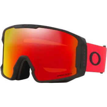 Oakley LINE MINER L Lyžařské brýle, červená, velikost UNI