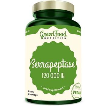GreenFood Nutrition Serrapeptase 120000IU 60 kapslí (8594193920969)