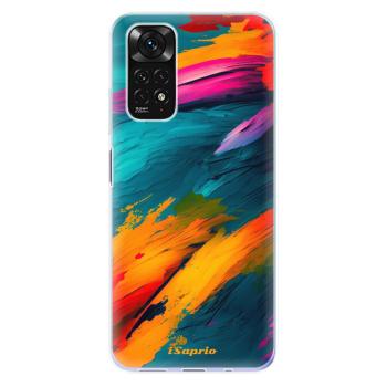 Odolné silikonové pouzdro iSaprio - Blue Paint - Xiaomi Redmi Note 11 / Note 11S