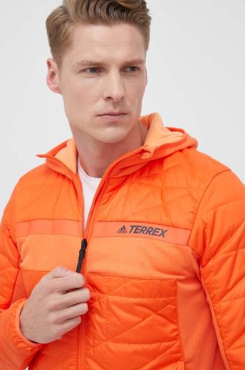 Sportovní bunda adidas TERREX Multi oranžová barva