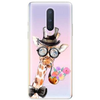 iSaprio Sir Giraffe pro OnePlus 8 (sirgi-TPU3-OnePlus8)