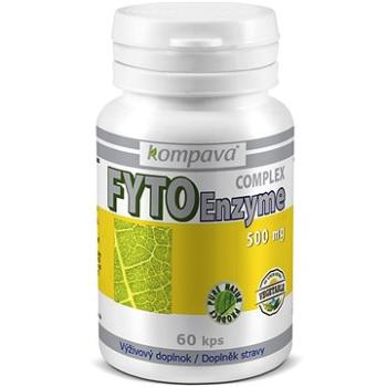 Kompava Fyto Enzyme complex, 500 mg, 60 kapslí (8586011211663)