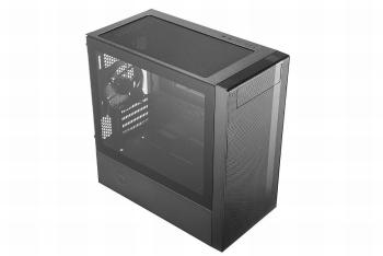 Cooler Master case MasterBox NR400, 2x USB3.0, Micro-ATX/Mini-ITX, Mini Tower, černá, bez zdroje