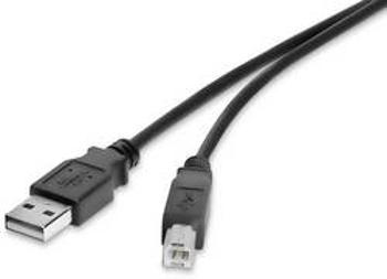 USB 2.0 kabel Renkforce RF-4463070, 1.00 m, černá