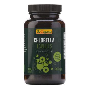 Chlorella 400 tablet 200 g BIO BIORGANIC