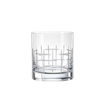 Crystalex Sklenice na whisky 280 ml 4 ks brus matný (CXBM784/4)