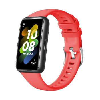 FIXED Silikonový řemínek Silicone Strap pro Huawei Band 7 FIXSSTB-1053-RD, červený