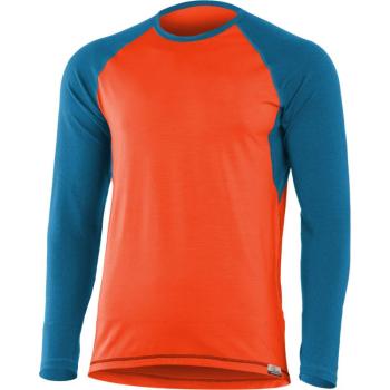 Lasting pánské merino triko MARIO oranžové Velikost: L pánské triko