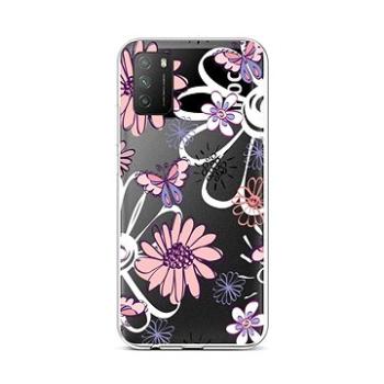 TopQ Xiaomi Poco M3 silikon Flowers 57855 (Sun-57855)
