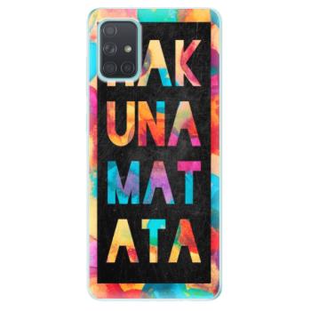 Odolné silikonové pouzdro iSaprio - Hakuna Matata 01 - Samsung Galaxy A71