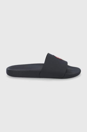 Pantofle Polo Ralph Lauren pánské, černá barva