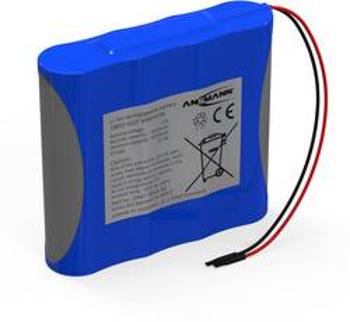 Akupack Li-Ion akumulátor 4 18650 s kabelem Ansmann 2447-3043-02, 5200 mAh, 7.4 V