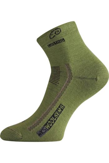 Lasting WKS 689 zelená vlněné ponožky Velikost: (46-49) XL ponožky
