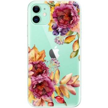 iSaprio Fall Flowers pro iPhone 11 (falflow-TPU2_i11)