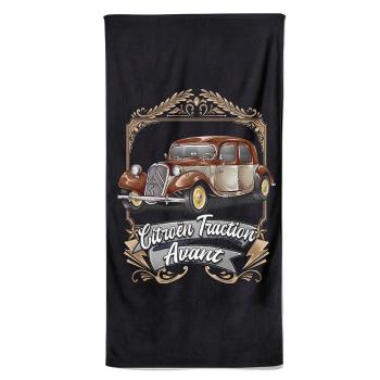 Osuška Citröen Traction Avant brown (Velikost osušky: 70x140cm)