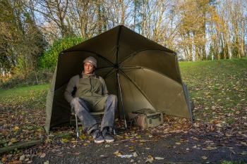 Korum přístřešek progress graphite brolly shelter 50”