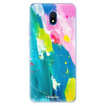 Odolné silikonové pouzdro iSaprio - Abstract Paint 04 - Xiaomi Redmi 8A