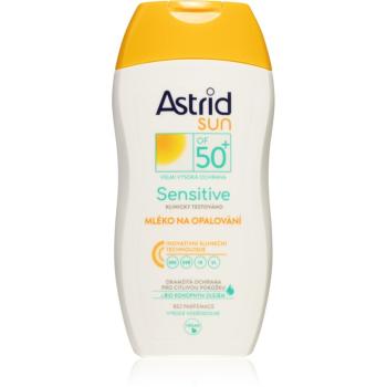 Astrid Sun Sensitive mléko na opalování SPF 50+ 150 ml