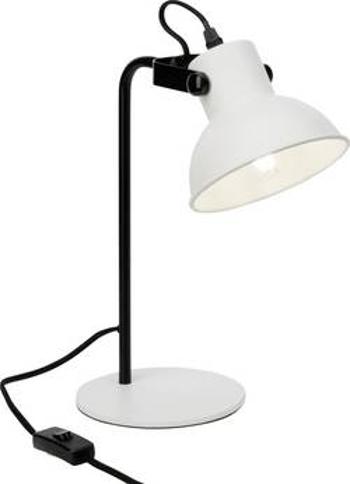 Lampička na stůl LED E14 25 W Brilliant Ester bílá (matná), černá