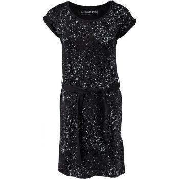 ALPINE PRO CAZENA Dámské šaty, černá, velikost XL
