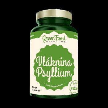 GreenFood Nutrition Vláknina Psylium 96 kapslí