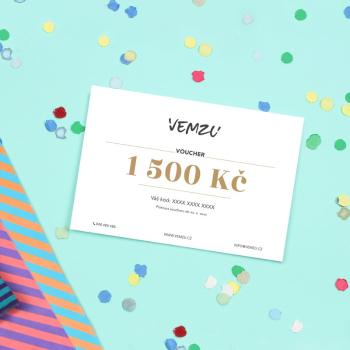 Elektronický VEMZU voucher v hodnotě 1 500 kč