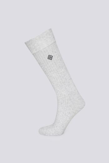 PONOŽKY GANT RIB DIAMOND G SOCKS šedá 40/42