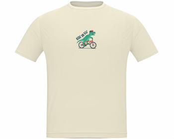 Pánské tričko Classic Heavy Ride or die dinosaur