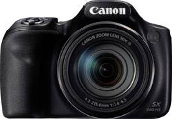 Digitální fotoaparát Canon Powershot SX540 HS, 20.3 Megapixel, Zoom (optický): 50 x, černá