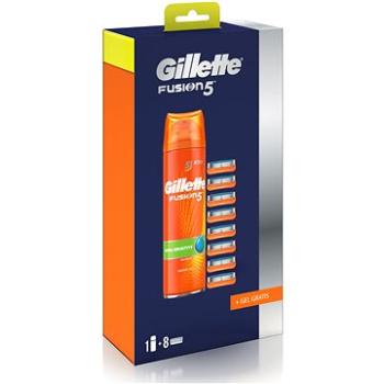 GILLETTE Fusion5 8 ks + Gel (7702018610389)