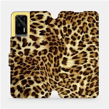Flipové pouzdro na mobil Realme GT 5G - VA33P Leopardí vzor (5903516668458)