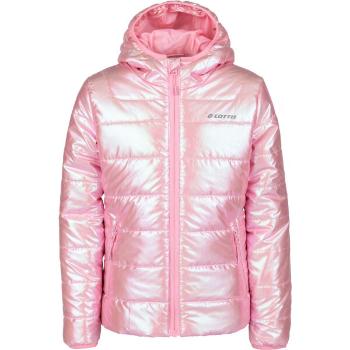 Lotto CANELA Dívčí prošívaná bunda, růžová, velikost 128-134