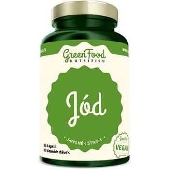 GreenFood Nutrition Jód 60 kapslí (8594193921737)