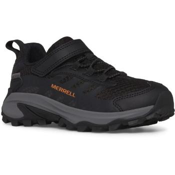 Merrell MOAB SPEED 2 LOW A/C WTRPF Dětské outdoorové boty, černá, velikost 33