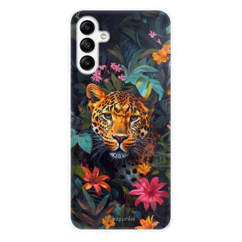 Odolné silikonové pouzdro iSaprio - Flower Jaguar - Samsung Galaxy A04s