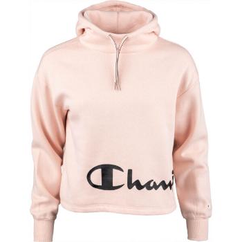 Champion HOODED SWEATSHIRT Dámská mikina, růžová, velikost