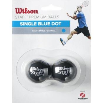 Wilson STAFF SQUASH 2 BALL BLU DOT Squashový míček, černá, velikost UNI