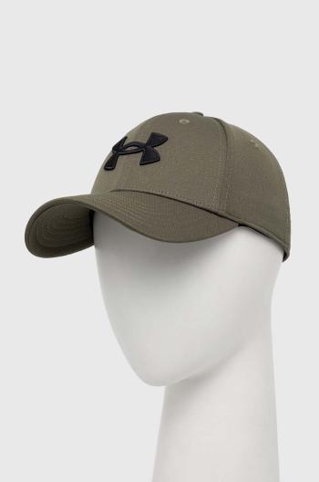 Kšiltovka Under Armour zelená barva, s aplikací, 1376700