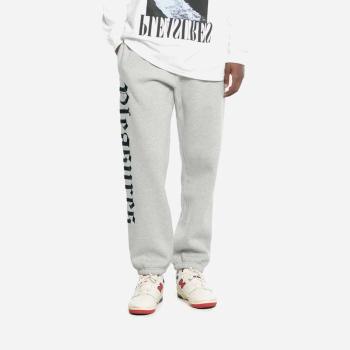 Pánské kalhoty PLEASURES Burnout Sweatpants P22W016-GREY