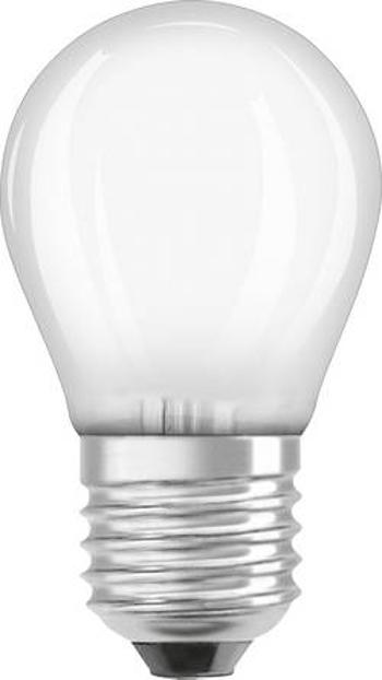 LED žárovka OSRAM 4058075108226 230 V, E27, 4 W = 40 W, neutrální bílá, A++ (A++ - E), kapkovitý tvar, vlákno, 1 ks