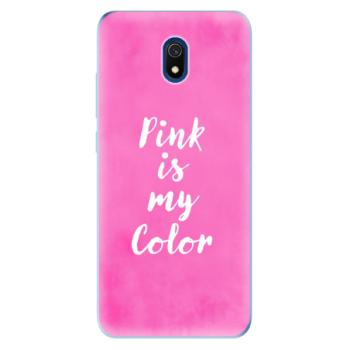 Odolné silikonové pouzdro iSaprio - Pink is my color - Xiaomi Redmi 8A